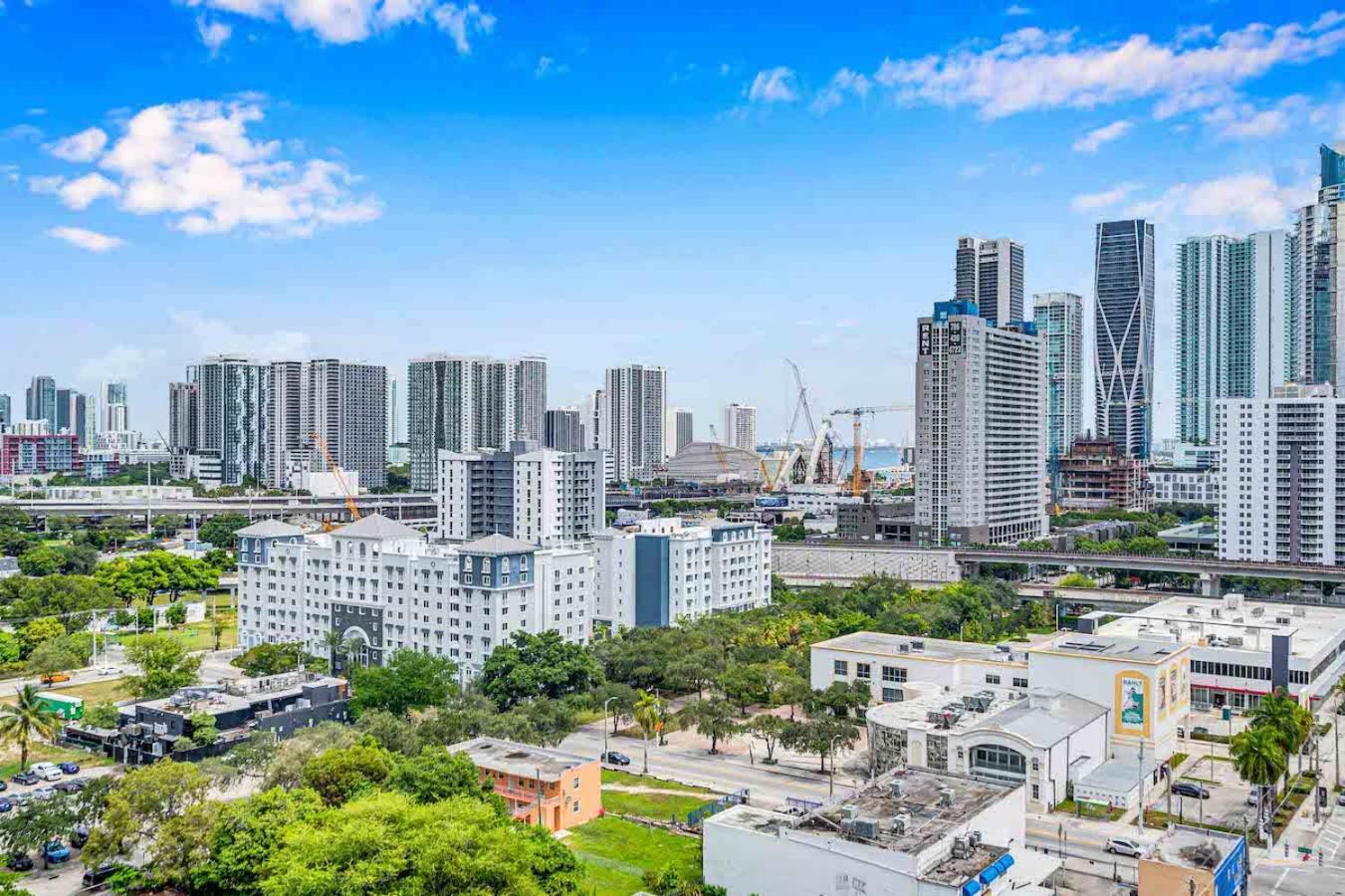 Amazing 3 Bed Unit In Dwntwn Miami With Free Parking Leilighet Eksteriør bilde